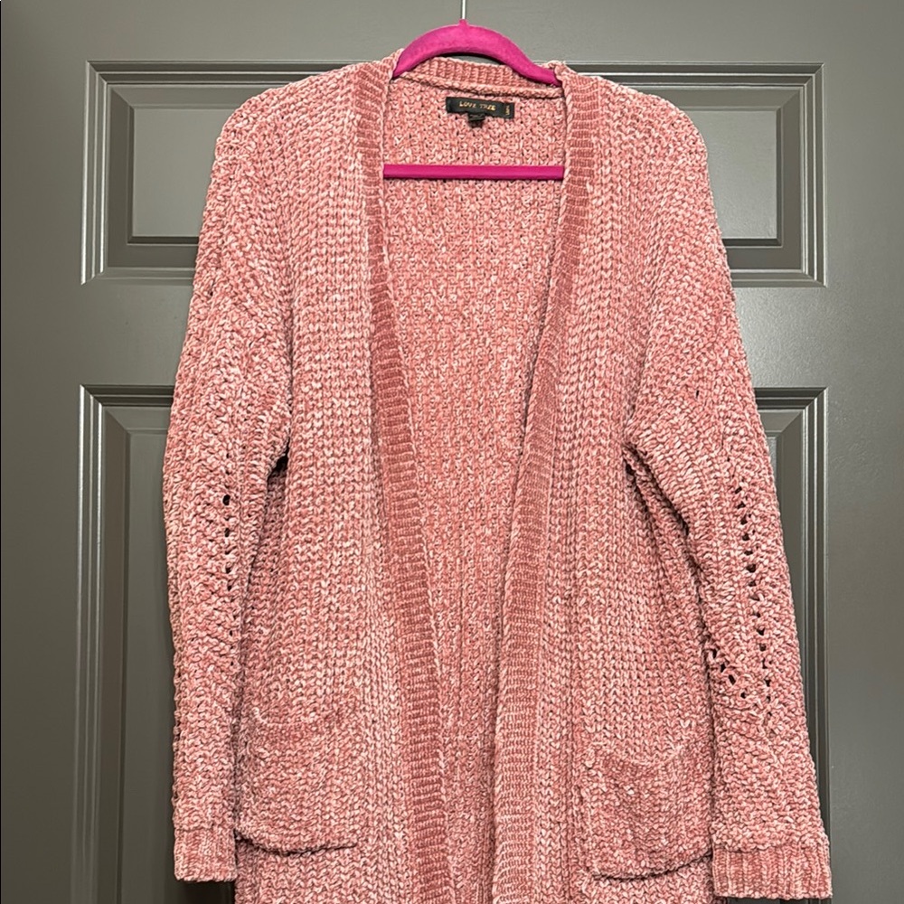 Women's Pink Knit Sweater